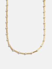 18K Gold Eve Necklace - Gold/Pavé
