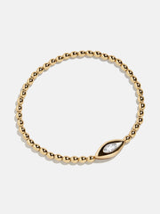 Silma 18K Gold Evil Eye Bracelet - Gold/Pavé