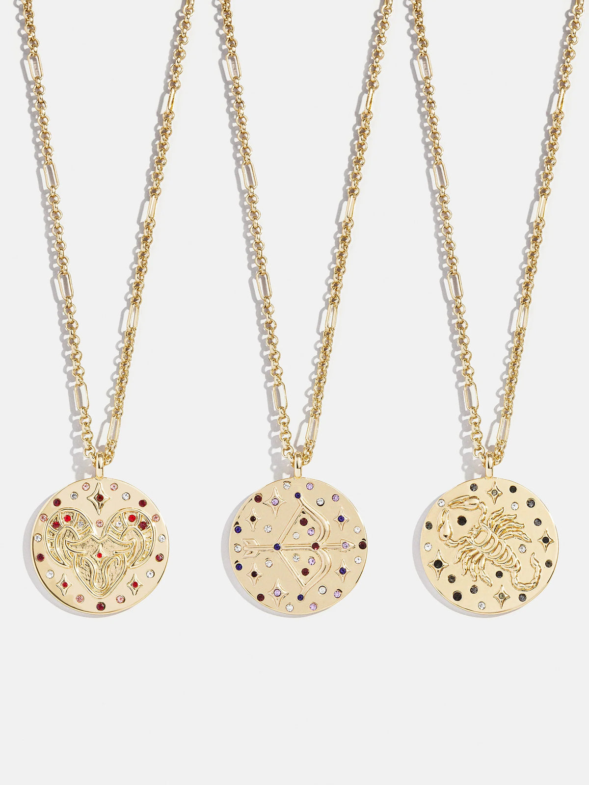 Zodiac Pendant Necklace - Aries