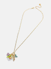 STAR WARS™ GROGU™ Cluster Charm Necklace - Gold/Green