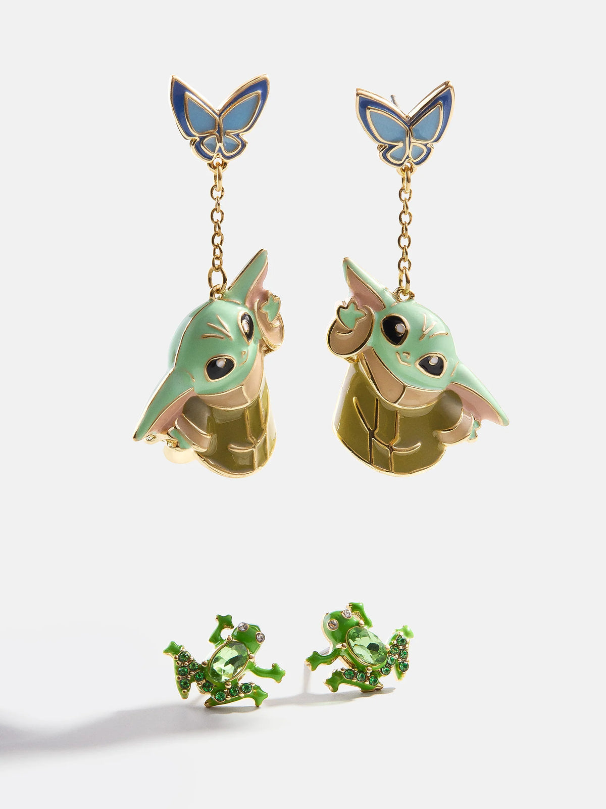 STAR WARS™ GROGU™ Earring Set - Gold/Green