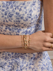 Disney Mickey Mouse Cuff Bracelet - Gold/Pavé