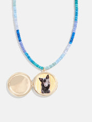 Lil' Peacemaker Kids’ Locket Necklace - Peace Sign