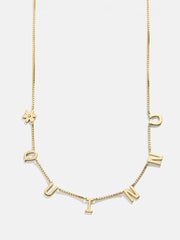 18K Gold Custom Icon Necklace - 18K Gold