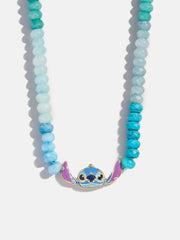 Disney Stitch Semi-Precious Necklace - Blue