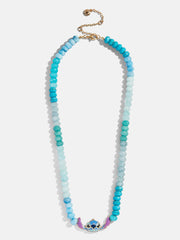 Disney Stitch Semi-Precious Necklace - Blue
