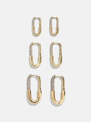Liza Hoop Earrings - Small