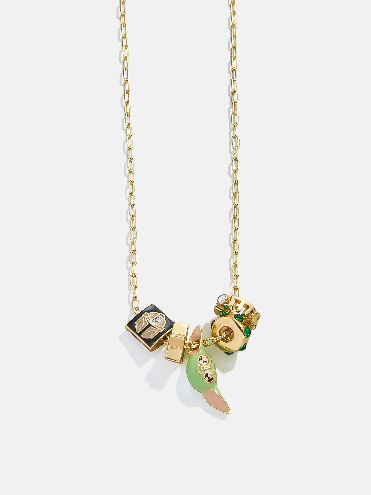 STAR WARS™ GROGU™ Charm Necklace - Gold/Green