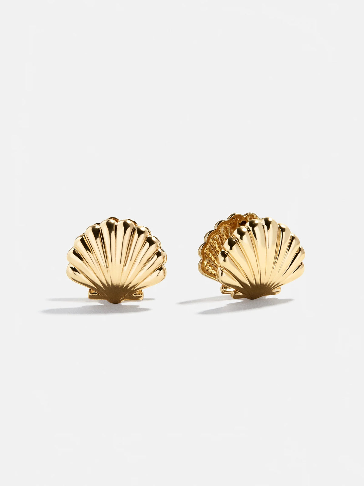 Halle Seashell Earrings - Gold