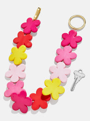 Flower Child Bag Charm - Pink
