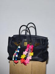 Flower Child Bag Charm - Pink