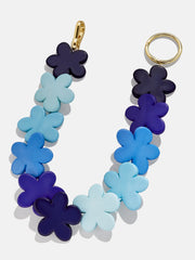 Flower Child Bag Charm - Blue