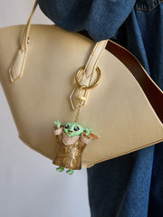 STAR WARS™ GROGU™ 3D Bag Charm - Gold/Green