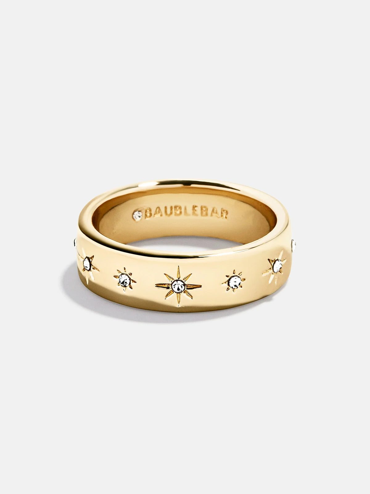Astra Star Ring - Gold/Pavé