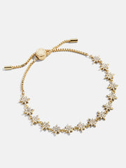 Venus Celestial Pull-Tie Bracelet - Gold/Pavé