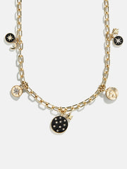 Estelle Celestial Charm Necklace - Gold/Black