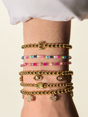 Tatum Birthstone Bracelet - Peridot