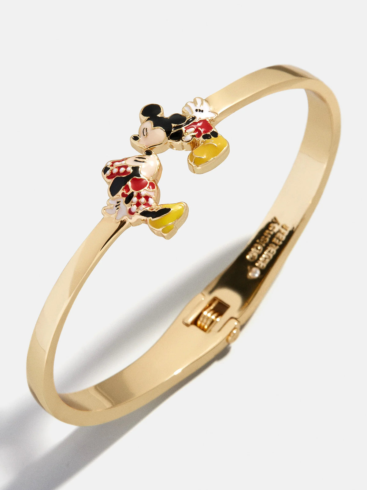 Disney Mickey & Minnie Mouse Kissing Cuff Bracelet - Mickey Mouse & Minnie Mouse