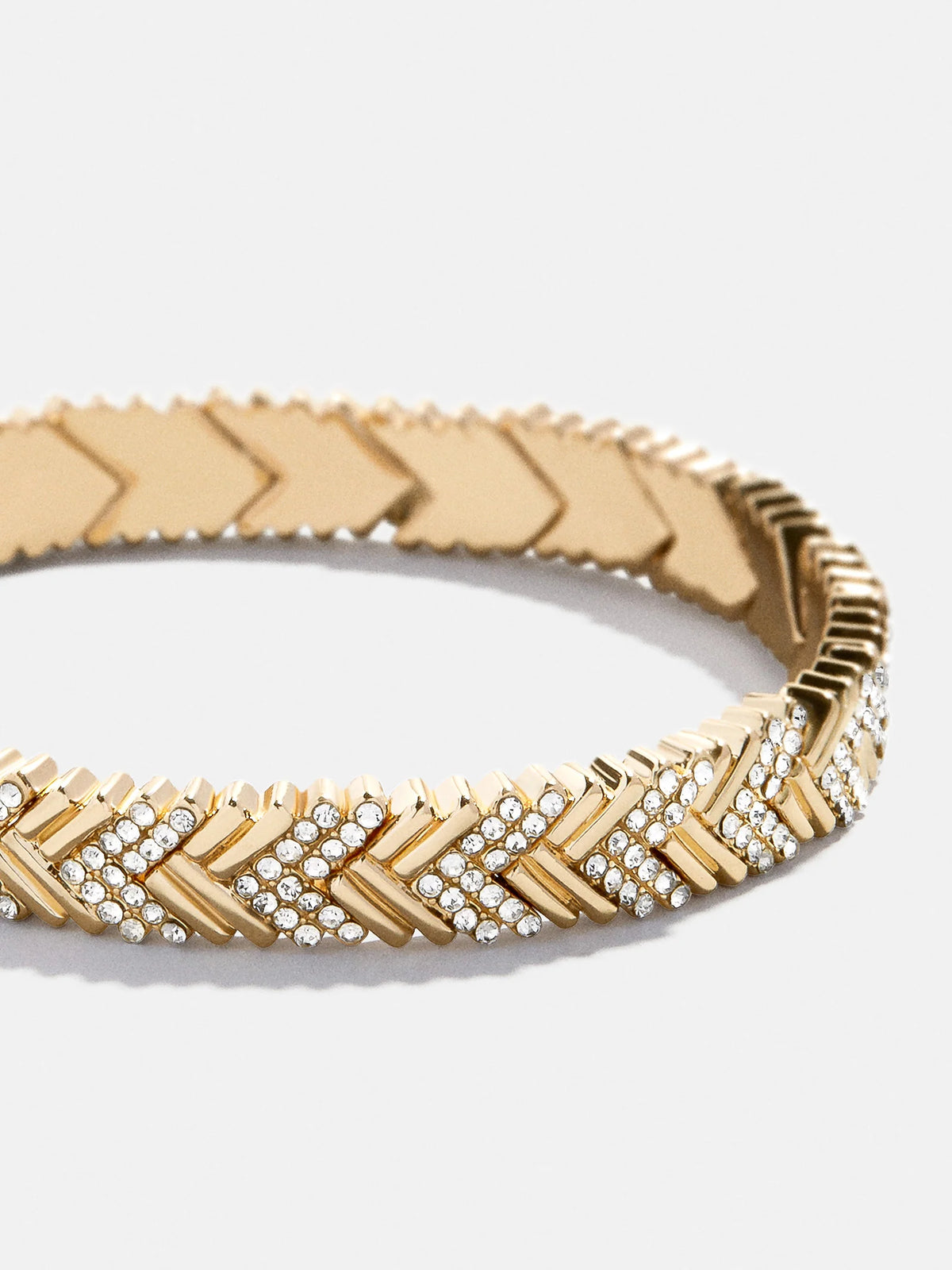 Naya Gold Bracelet - Gold/Pavé