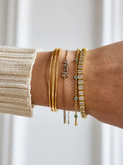 Rachelle 18K Gold Cuff Bracelet - Gold