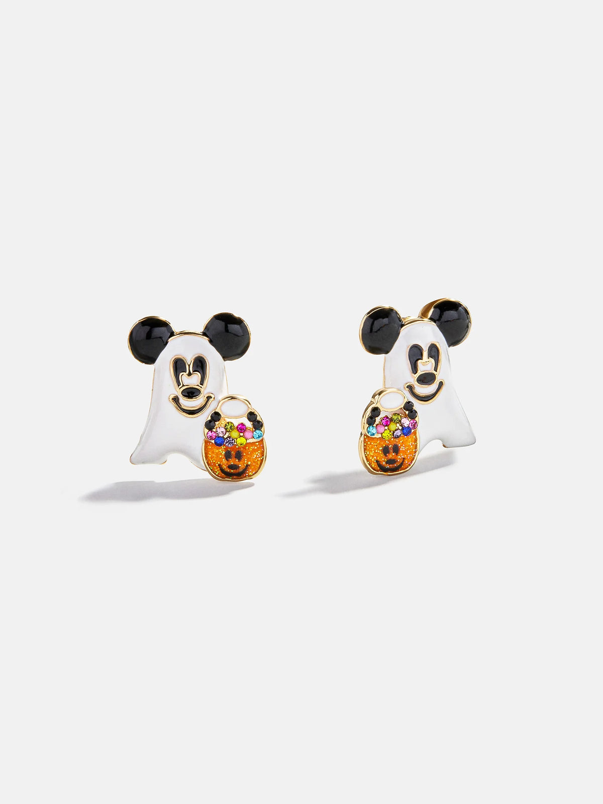 Disney Mickey Mouse Glow-In-The-Dark Ghost Earrings - Ghost