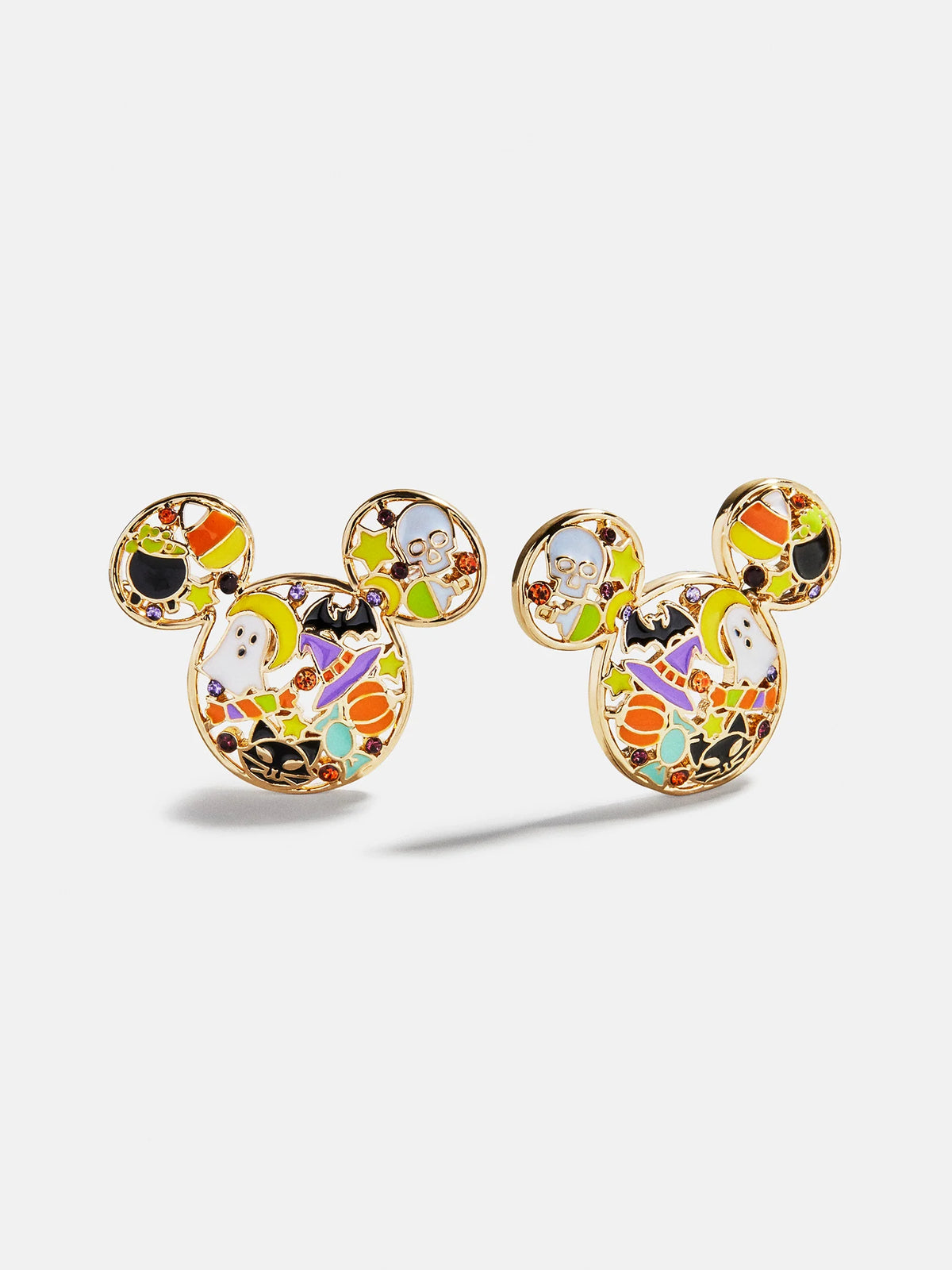 Disney Mickey Mouse Cluster Halloween Earrings - All Hallows' Hue