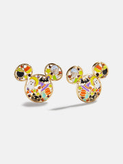 Disney Mickey Mouse Cluster Halloween Earrings - All Hallows' Hue