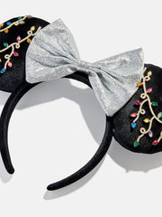Disney Minnie Mouse Christmas Lights Ears Headband - Minnie Mouse Christmas Light Ears