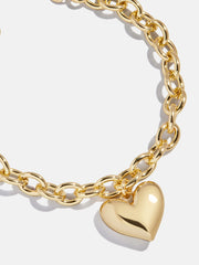 Millie Bubble Heart Bracelet - Gold
