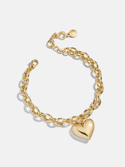 Millie Bubble Heart Bracelet - Gold