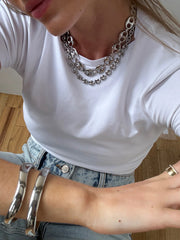 Thalia Silver Necklace - Small