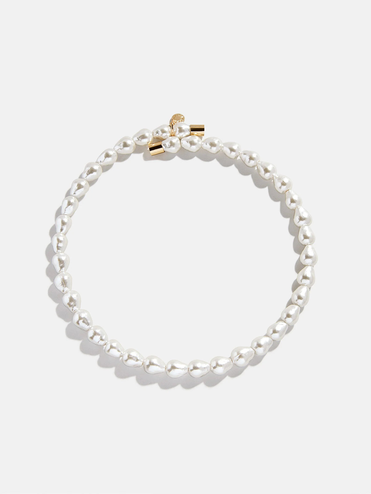 Ondine Pearl Collar Necklace - White