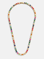 Nina Semi-Precious Necklace - Gold/Multi