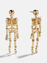 Drop Dead Hottie Earrings - Gold