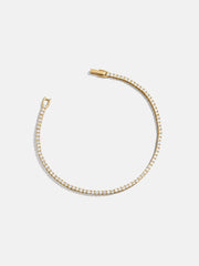 Billie 18K Gold Tennis Bracelet  - 18K Gold Plated Sterling Silver
