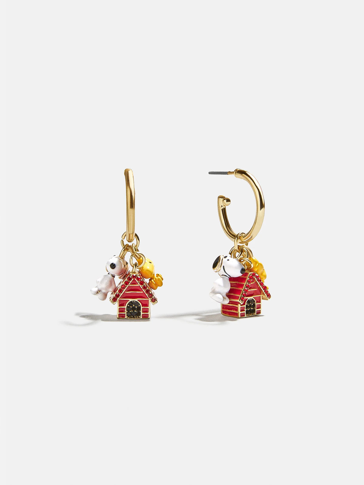 Peanuts Snoopy & Woodstock Charm Earrings - Snoopy & Woodstock