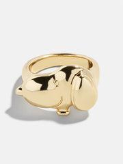 Peanuts Snoopy Statement Ring - Gold
