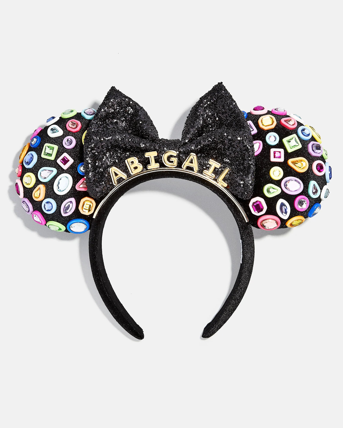 Disney Minnie Mouse Bedazzled Custom Ears Headband - Custom Bedazzled Minnie Mouse Ears