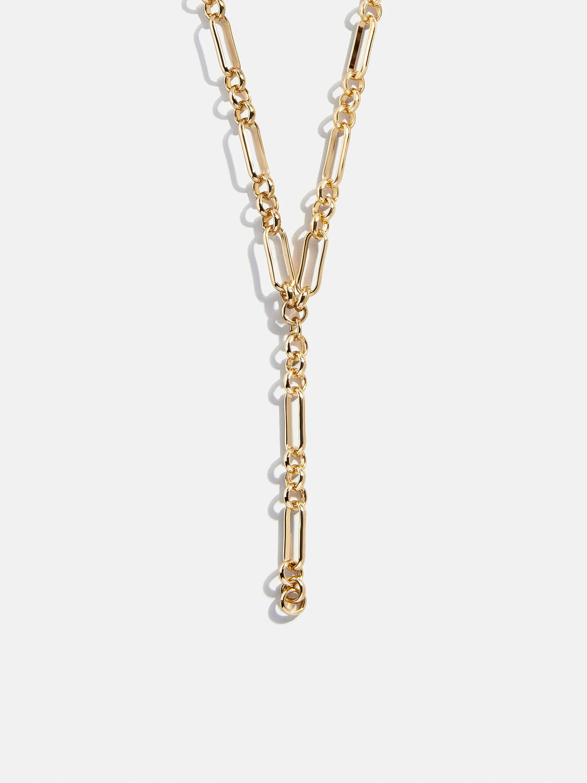 Liv Chunky Lariat Necklace - Gold