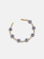 Amalie Evil Eye On Repeat Tennis Bracelet - On Repeat Evil Eye