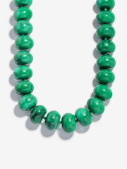Joan Semi-Precious Necklace - Malachite