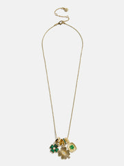Lucky Clover Charm Necklace - Clover