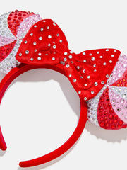 Disney Minnie Mouse Peppermint Ears Headband - Minnie Mouse Peppermint Ears