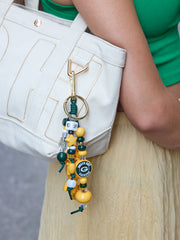 NFL Beaded Bag Charm - Green Bay Packers
