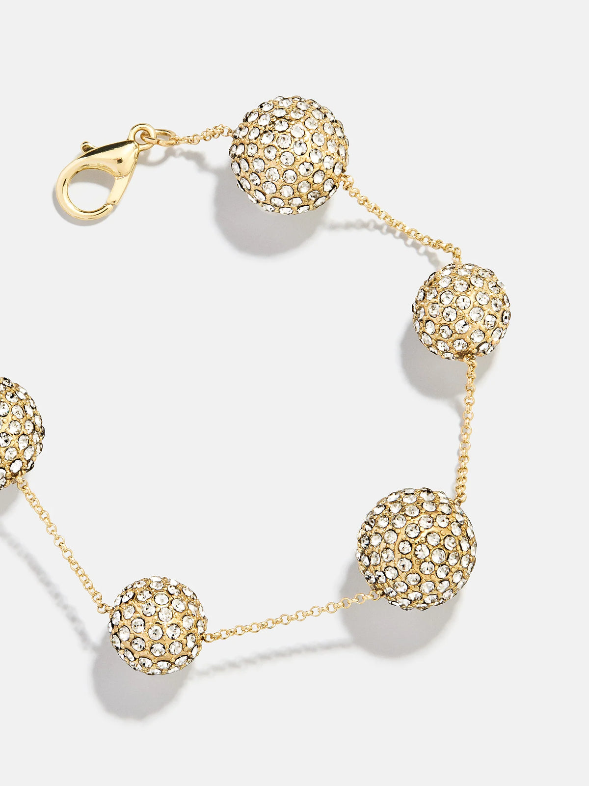 Blair Pearl Bracelet - Gold/Pavé