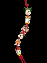 Disney Christmas Friends Forever Bag Charm - Disney Mickey & Friends Bag Charm