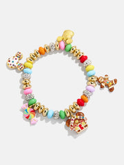 Disney Mickey Mouse Gingerbread Charm Bracelet - Multi
