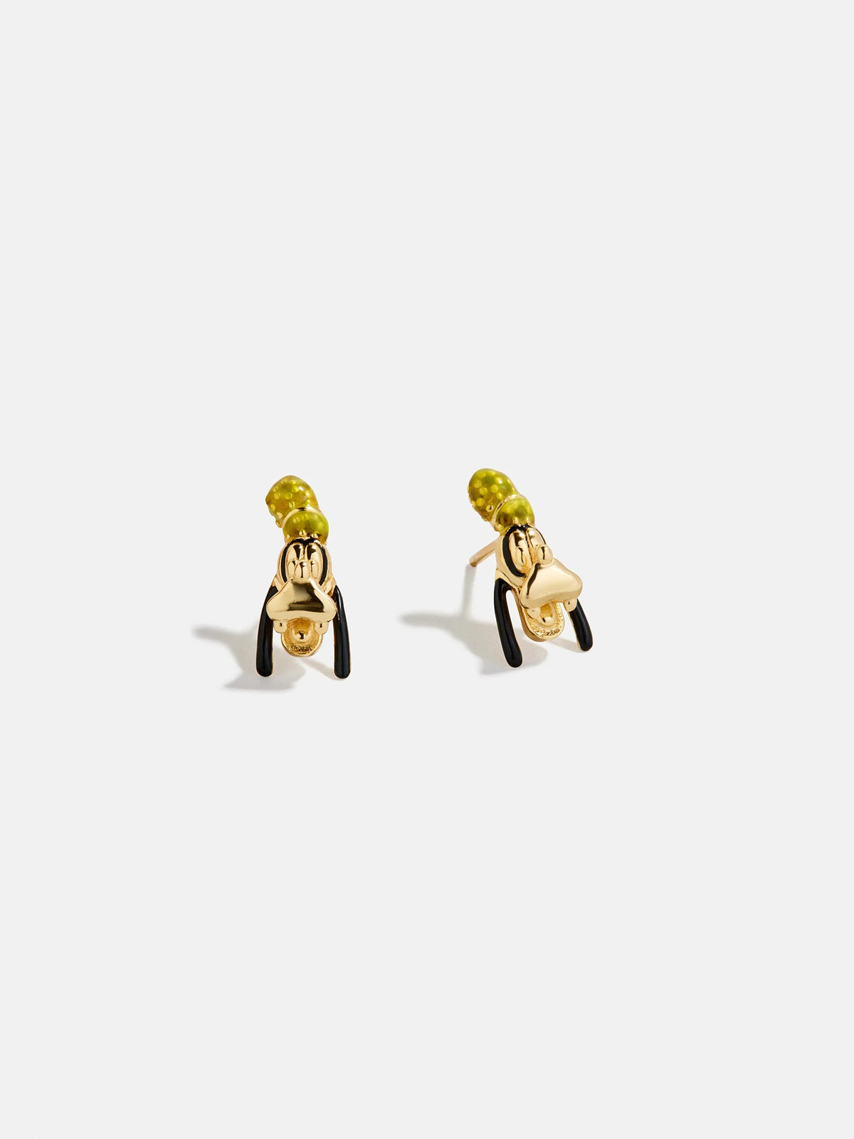 Disney Goofy 18K Gold Plated Sterling Silver Crystal Studs - Goofy
