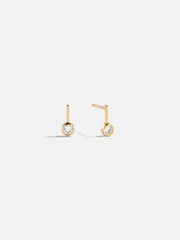 Eve 18K Gold Earrings - Gold/Pavé