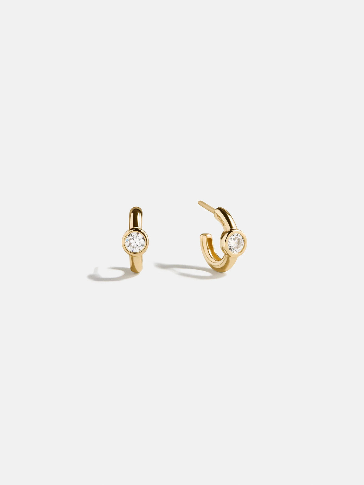 Dawn 18K Gold Earrings - Gold/Pavé